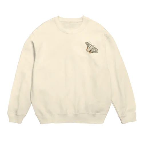 アサギマダラ Crew Neck Sweatshirt