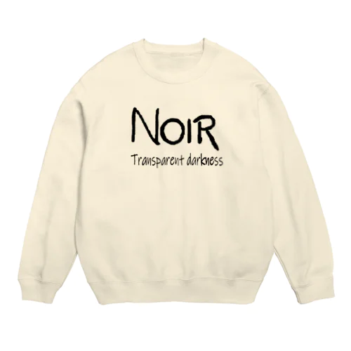 NOIRロゴ Crew Neck Sweatshirt