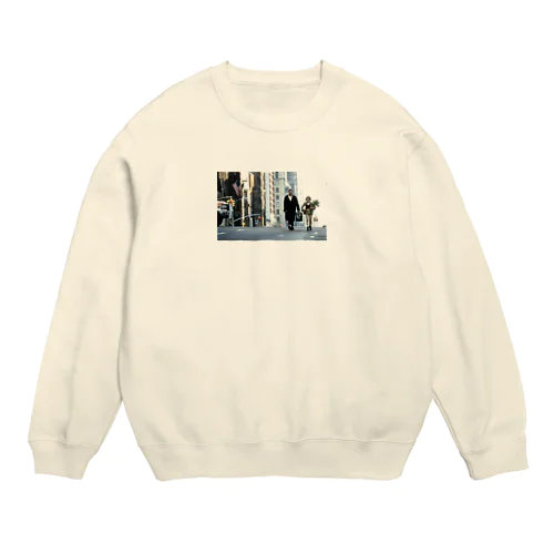 Assassin  meets girl Crew Neck Sweatshirt