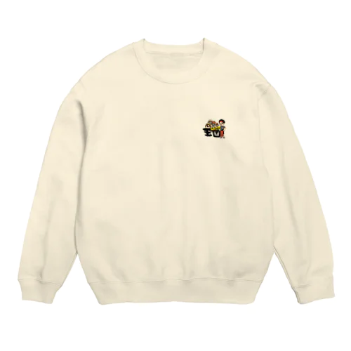 たこ焼き王国制服 Crew Neck Sweatshirt