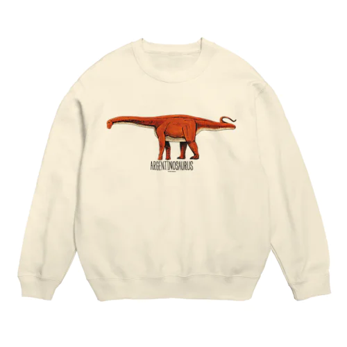 アルゼンチノサウルス Crew Neck Sweatshirt