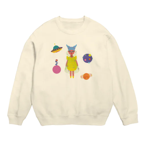 遠い星の子 Crew Neck Sweatshirt