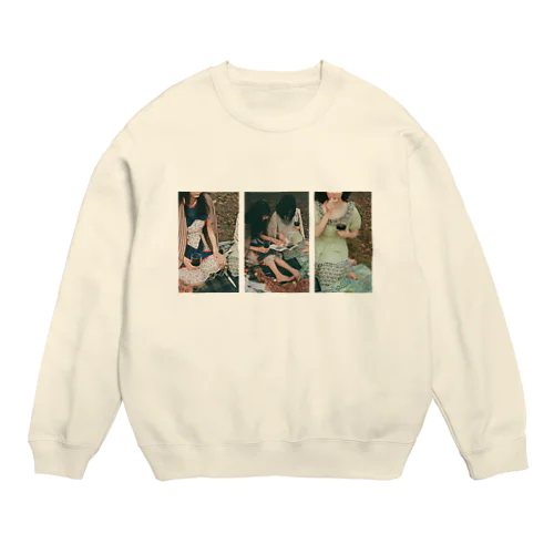 不穏なピクニック（ドライ） Crew Neck Sweatshirt