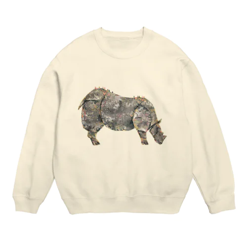 サイの背中は集合場所 Crew Neck Sweatshirt