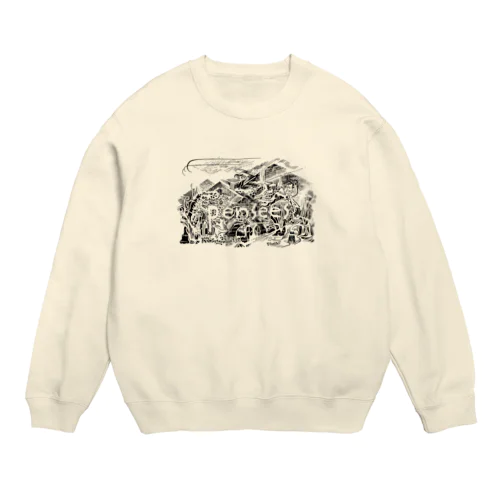 物想い Crew Neck Sweatshirt