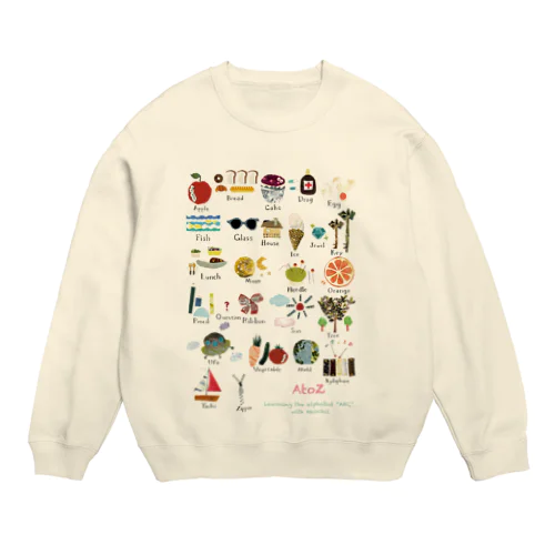 AtoZ Crew Neck Sweatshirt