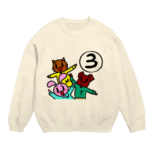 たまゆ家族 Crew Neck Sweatshirt