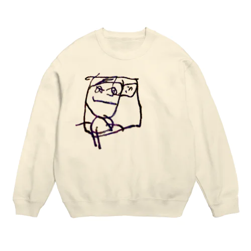 たんこぶ男 Crew Neck Sweatshirt