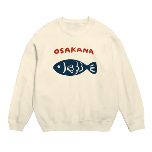 OSAKANA Crew Neck Sweatshirt