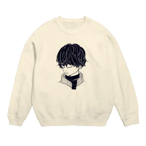 視線 Crew Neck Sweatshirt