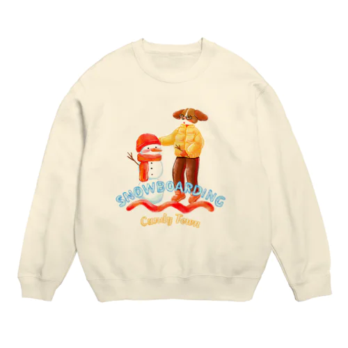 犬くんの遊び Crew Neck Sweatshirt