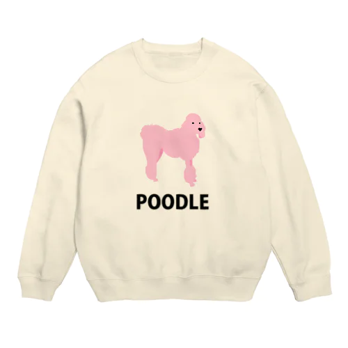 POODLE Crew Neck Sweatshirt