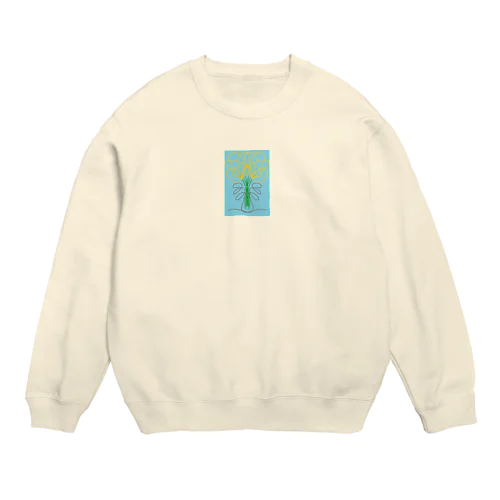 5画の花　ver.2 Crew Neck Sweatshirt