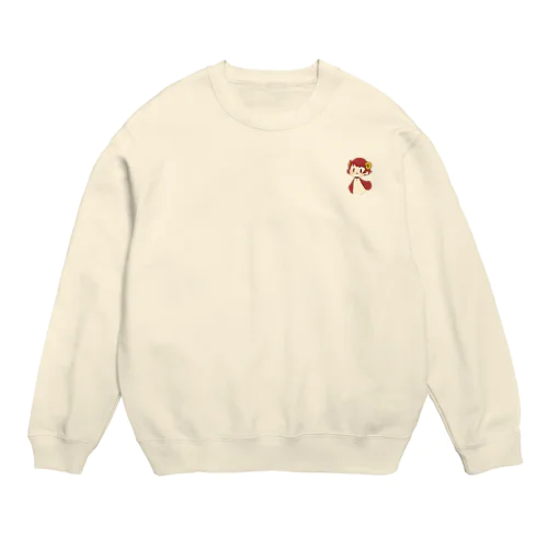 じぇるくちゃん🐏 文字なしver. Crew Neck Sweatshirt