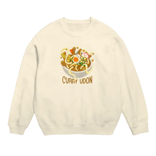 カレーうどんドボン 262 Crew Neck Sweatshirt