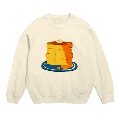 ほかほかパンケーキ Crew Neck Sweatshirt