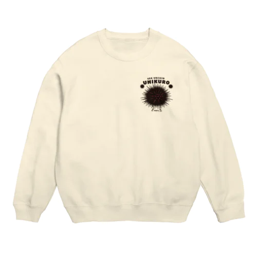 ワンポイント　ウニクロ Crew Neck Sweatshirt