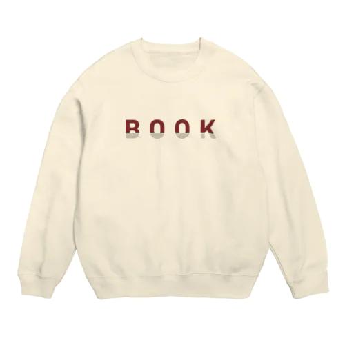 BOOK Crew Neck Sweatshirt