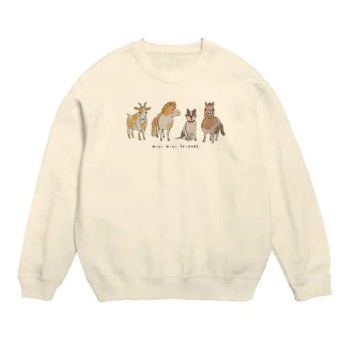 ミニミニフレンズ Crew Neck Sweatshirt