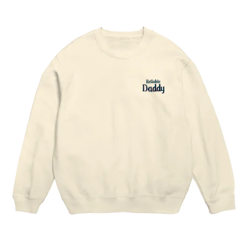 Family♥︎頼もしいパパ Crew Neck Sweatshirt