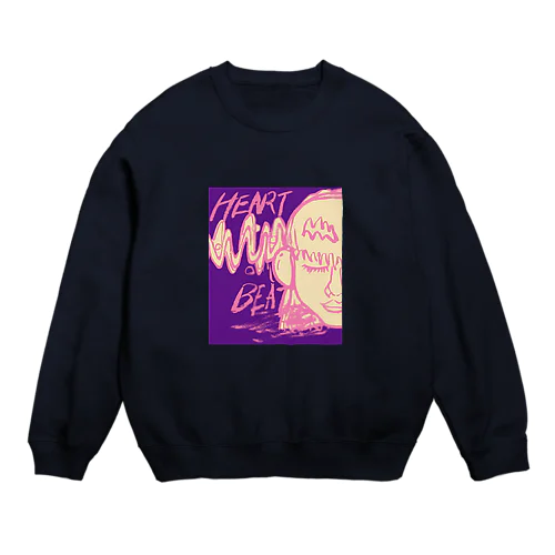 ハートビート Crew Neck Sweatshirt