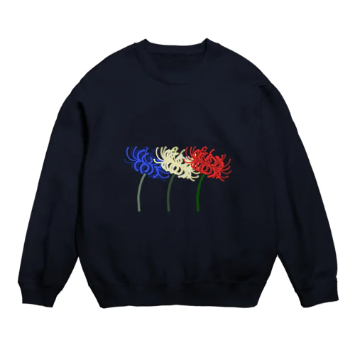 flower E Crew Neck Sweatshirt