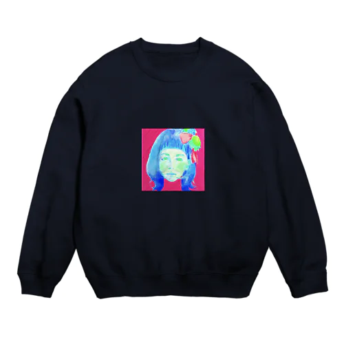 ピンク女子 Crew Neck Sweatshirt