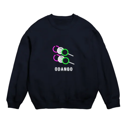 ネオンお団子 Crew Neck Sweatshirt