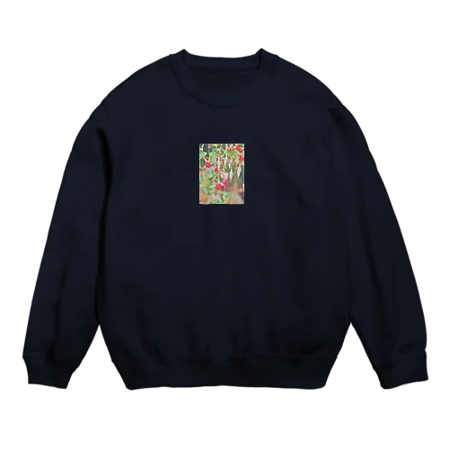 flower03 Crew Neck Sweatshirt