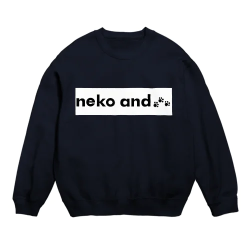 neko and ... Crew Neck Sweatshirt