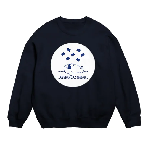 BOOKS AND AZARASHI2 Crew Neck Sweatshirt