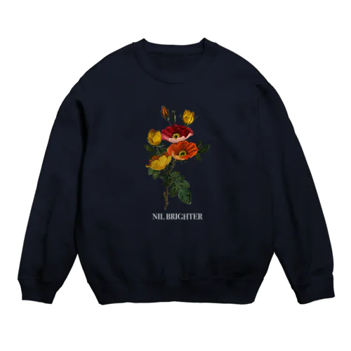 Flower Crew Neck Sweatshirt