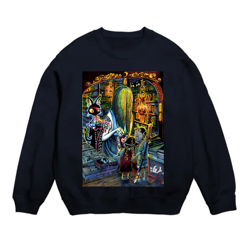 如月書店『弐』 Crew Neck Sweatshirt