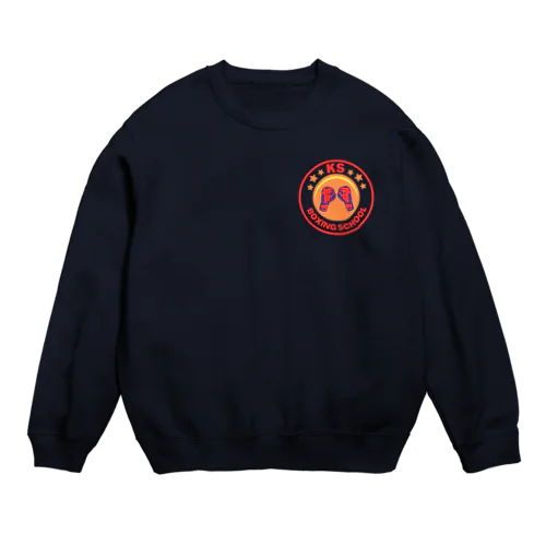 KSボクシングスクール Crew Neck Sweatshirt