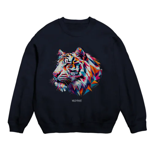 タイガーPolygonal Crew Neck Sweatshirt