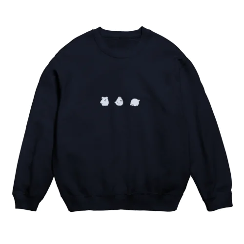 ぽてぽてくま Crew Neck Sweatshirt