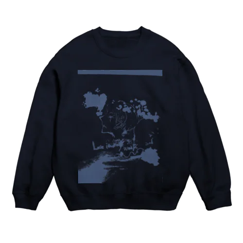 Love is very… weak xxx// Crew Neck Sweatshirt