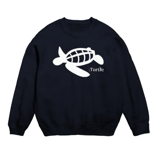 Turtle-white スウェット