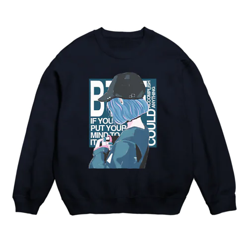 キャップgirl Crew Neck Sweatshirt