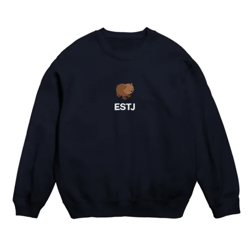 クマ型のなかまたち Crew Neck Sweatshirt