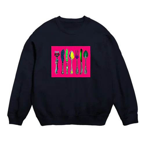 カトラリー2 Crew Neck Sweatshirt