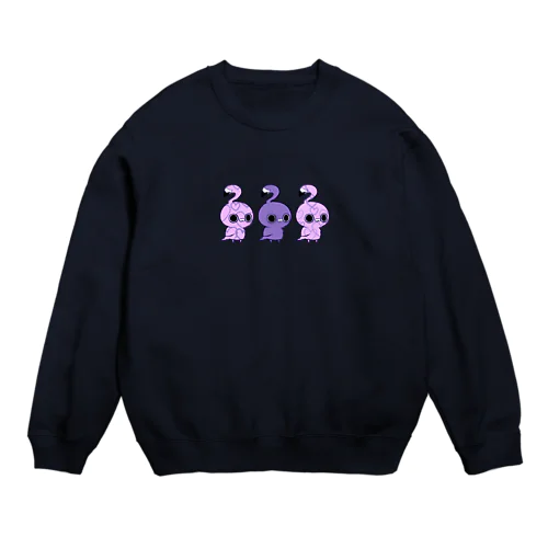 クレイジー闇うさぎ(flamingoTYPE：B) Crew Neck Sweatshirt