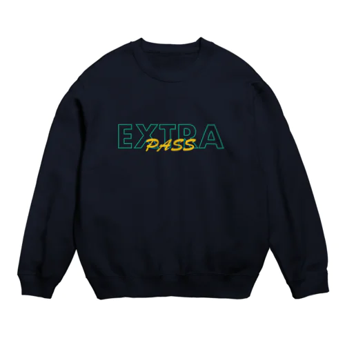 GREEN & YELLOW LOGO Crew Neck Sweatshirt