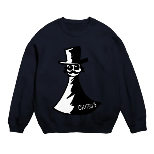 興津和幸 作『OKITSU3』 Crew Neck Sweatshirt