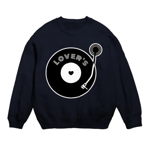 lovers レコード スウェット