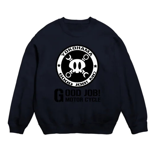 グッジョブ！ロゴＡ Crew Neck Sweatshirt