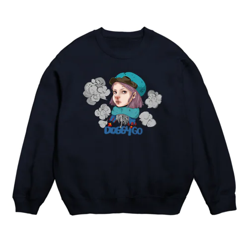 トキメキドギー号の Crew Neck Sweatshirt