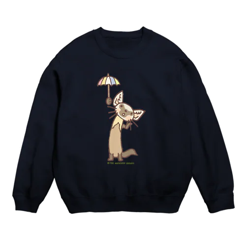 テン「雨かしら？」 Crew Neck Sweatshirt