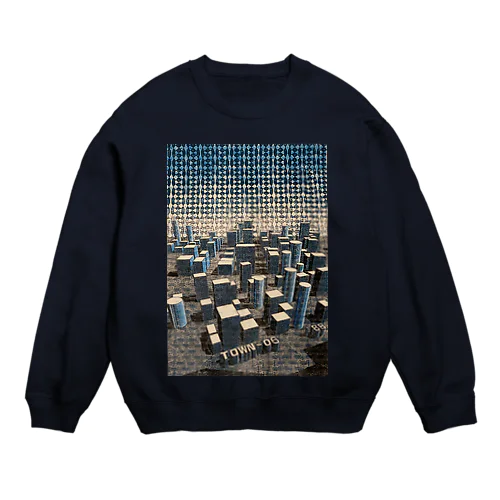  広田守弘版画B Crew Neck Sweatshirt