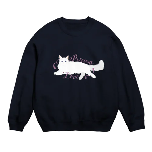 寵愛のお姫さま Crew Neck Sweatshirt